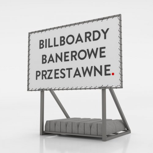 Billboard banerowy przestawny - 300x200