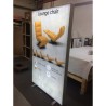 Mur textile LED 120 mm (tailles variées)