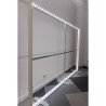 Mur textile LED 120 mm (tailles variées)