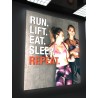 Illuminated Advertising Lightbox 60 mm (various sizes) - Klemp