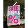 Caisson lumineux publicitaire 60 mm (tailles variées) - Klemp