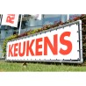 Low freestanding banner structure – all sizes – Klemp.pl