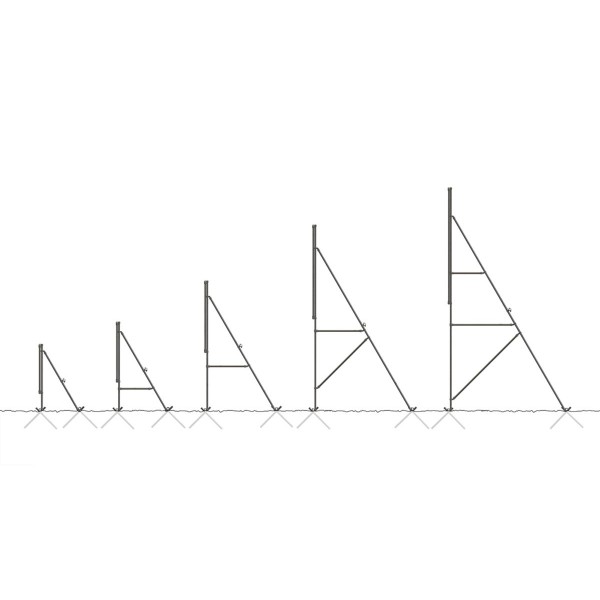 Freestanding banner structure - all sizes - Klemp.pl